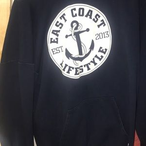East coast lifestyle hoodie